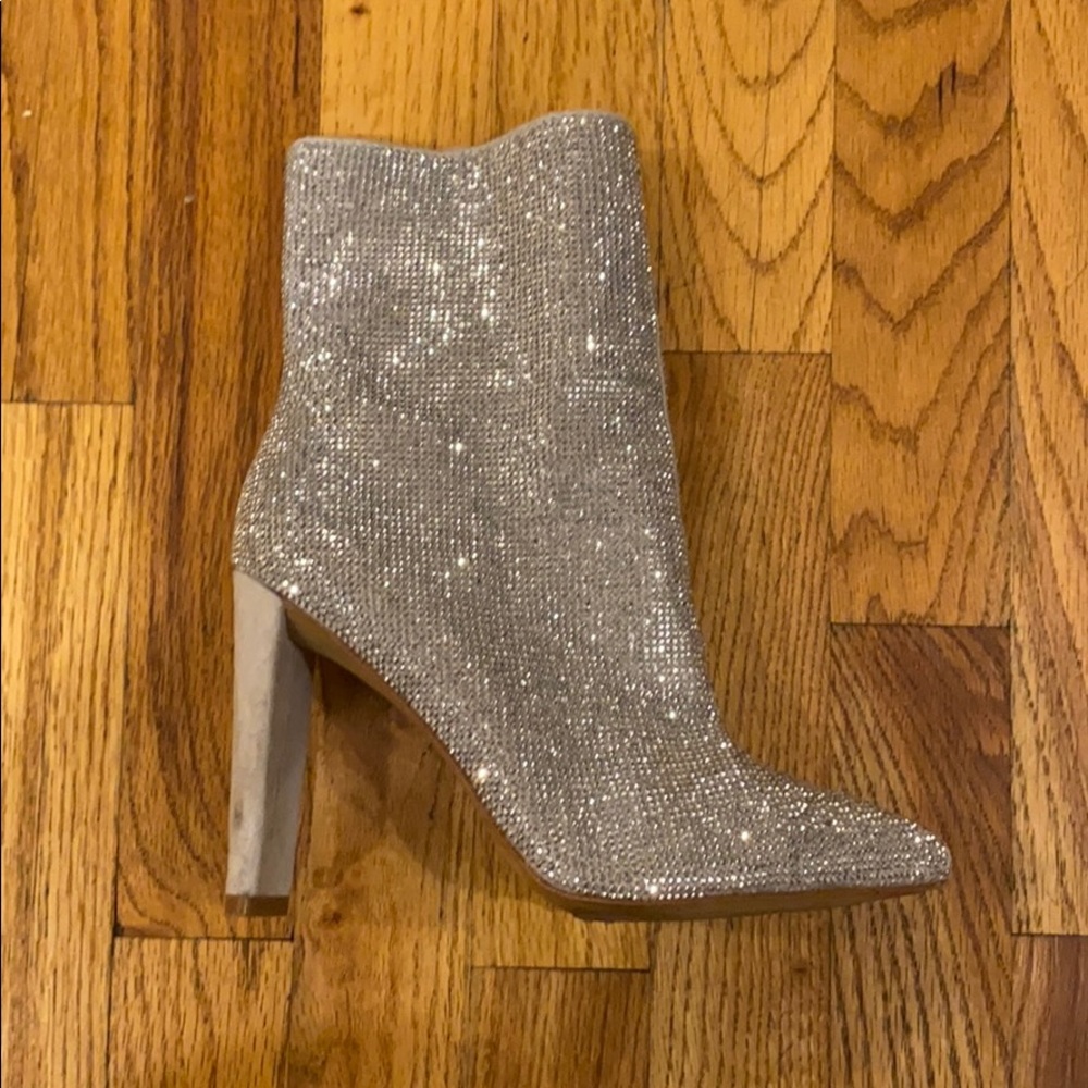Sparkly space cowgirl boots